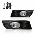 Winjet Fog Lights - Clear - Wiring Kit Included CFWJ-0098-C